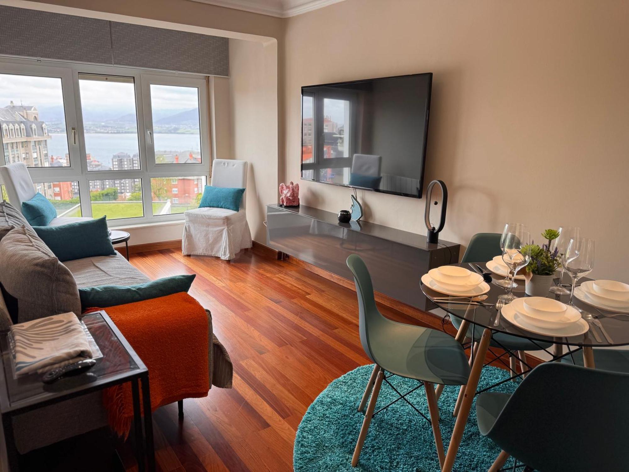 Apartamento Con Vistas Сантандер Екстериор снимка